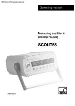 Scout-55 operating